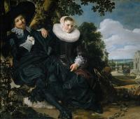 Hals, Frans - Married Couple in a Garden